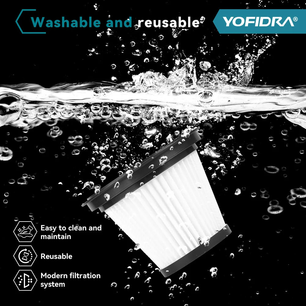 Yofidra Cordless Handheld Vacuum Cleaner Fit Powerful