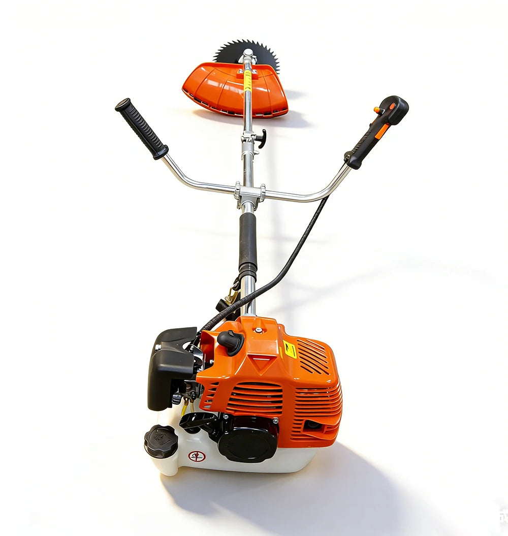 Stroke Gas Brush Cutter 7500rpm 52cc Grass Trimmer