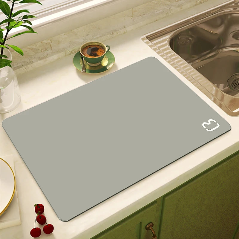 Solid Color Printing Super Absorbent Large Absorbent Mat