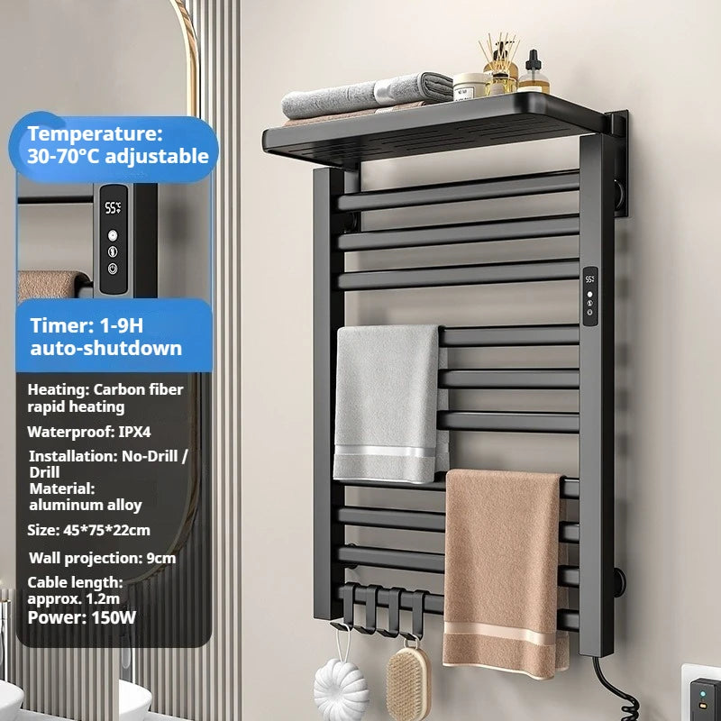 Aluminum Alloy Towel Rack Intelligent Electric Towel Racks