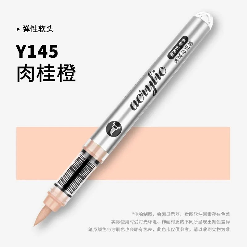 Grasp 120/1 Colors Acrylic Paint Pens Markers Brush