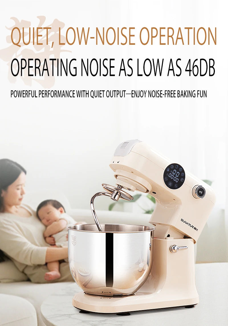 Shunran 8l Stand Mixer Dc Motor Automatic Dough