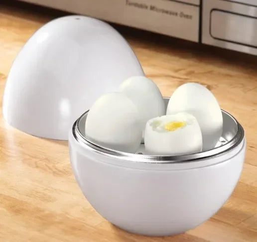 Capacity Eggs Microwave Egg Steamer Boiler Cooker Easy