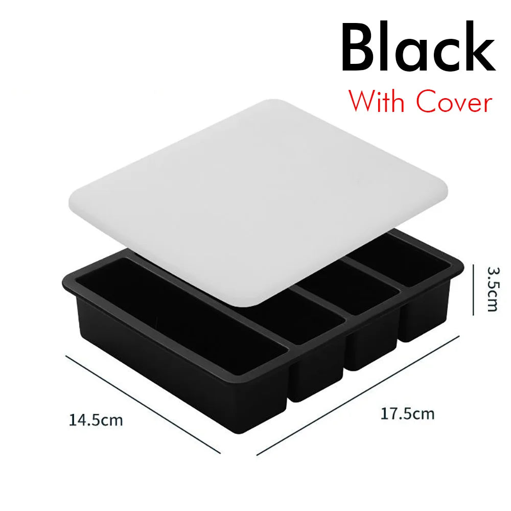 Ice Cube Tray Lid Large Long Ice Mold