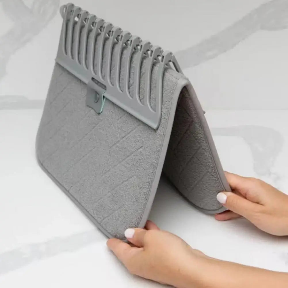 Folding Drain Pad Air Circulation Drying Mat Super
