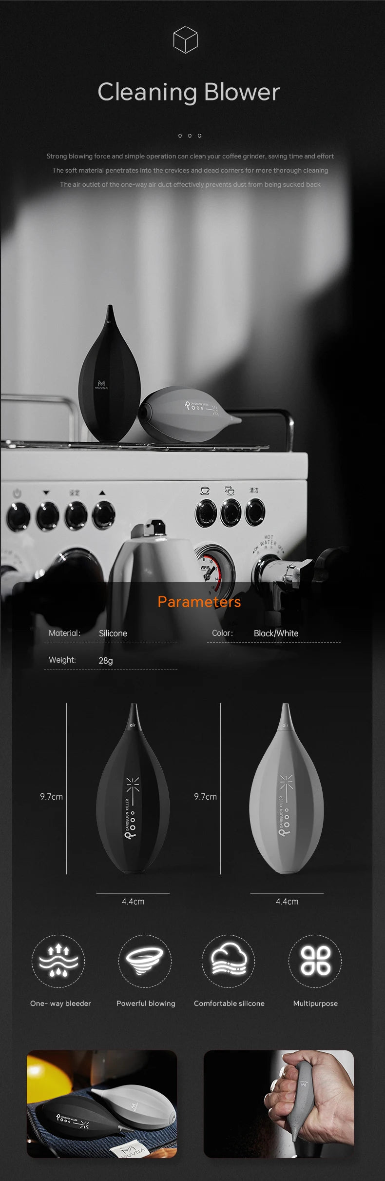 Muvna Pour Over Coffee Coffee Maker Kit Travel