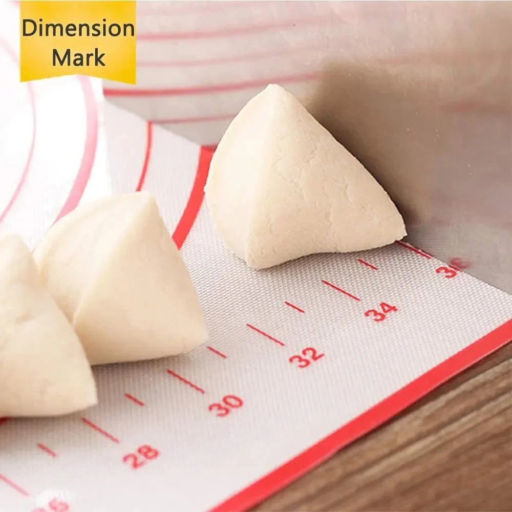 Untior 1pcs Silicone Baking Mat Kneading Pad Dough