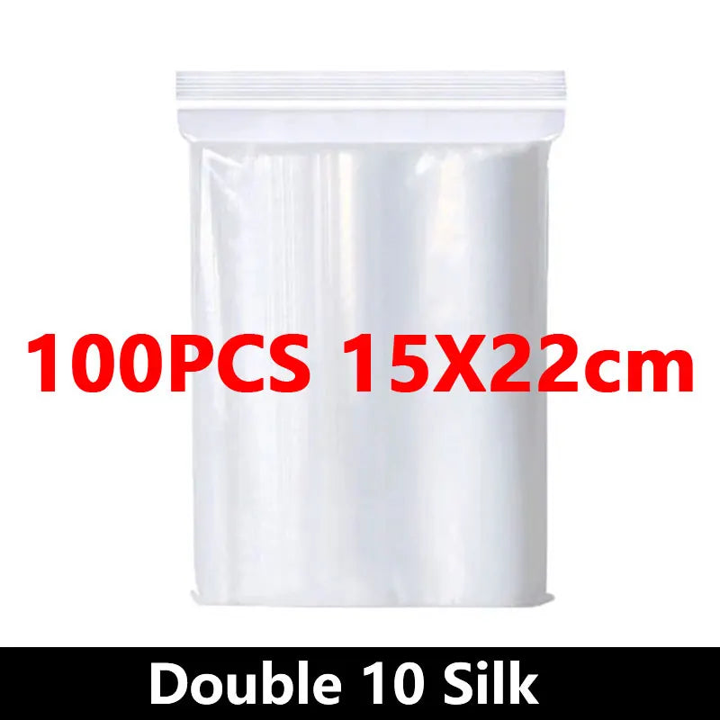 Small Zip Lock Plastic Bags Reclosable Transparent Bag