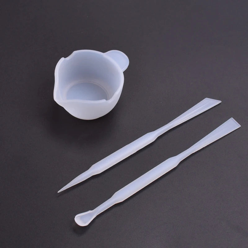 Silicone Mixing Measuring Cups Uv Resin Mold Paint