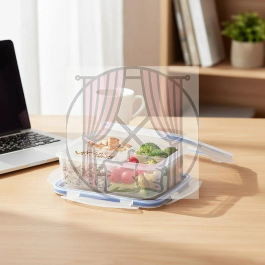 Reusable Plastic Food Storage Containers Airtight Lids