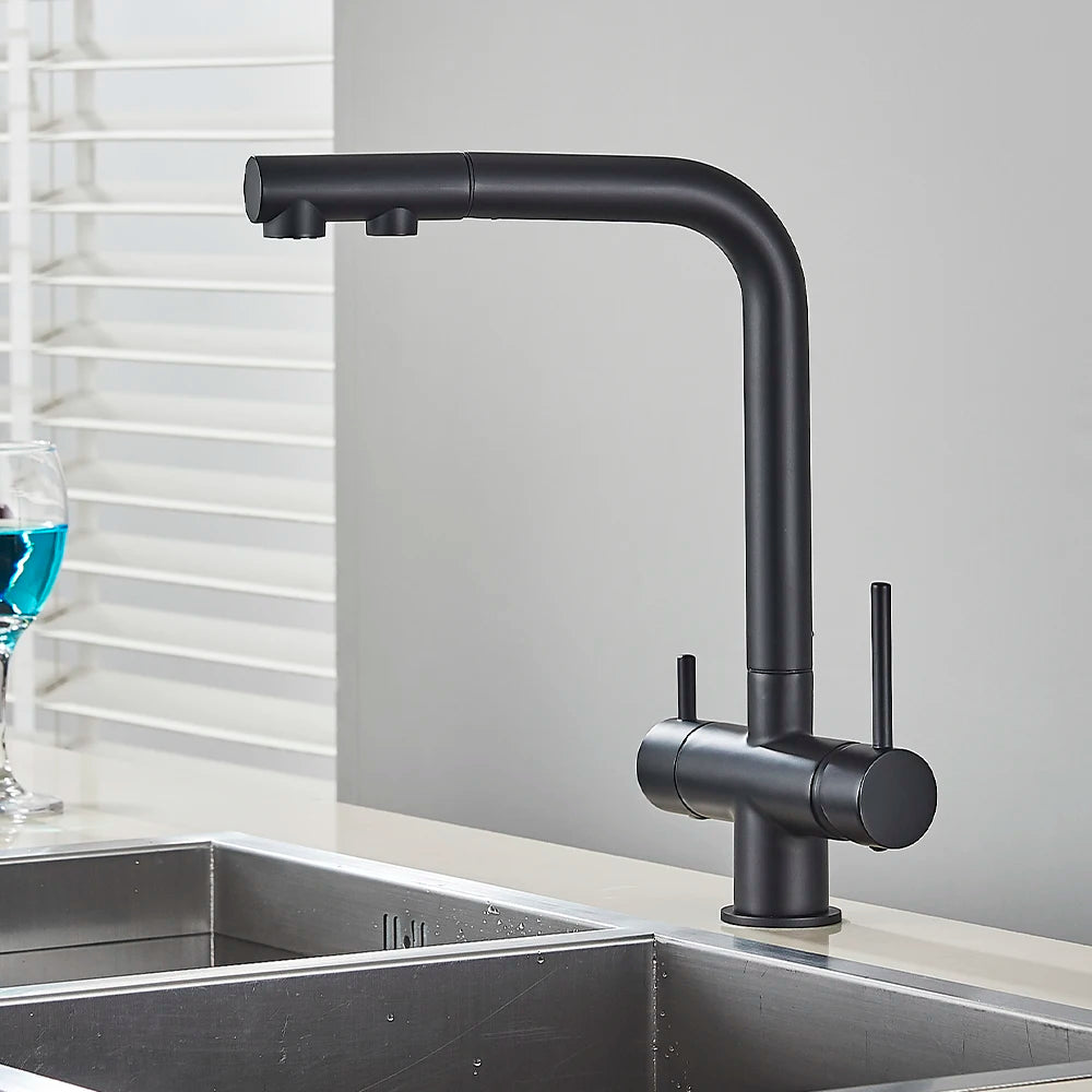 Ways Pull Out Filter Sink Faucets Pull Down