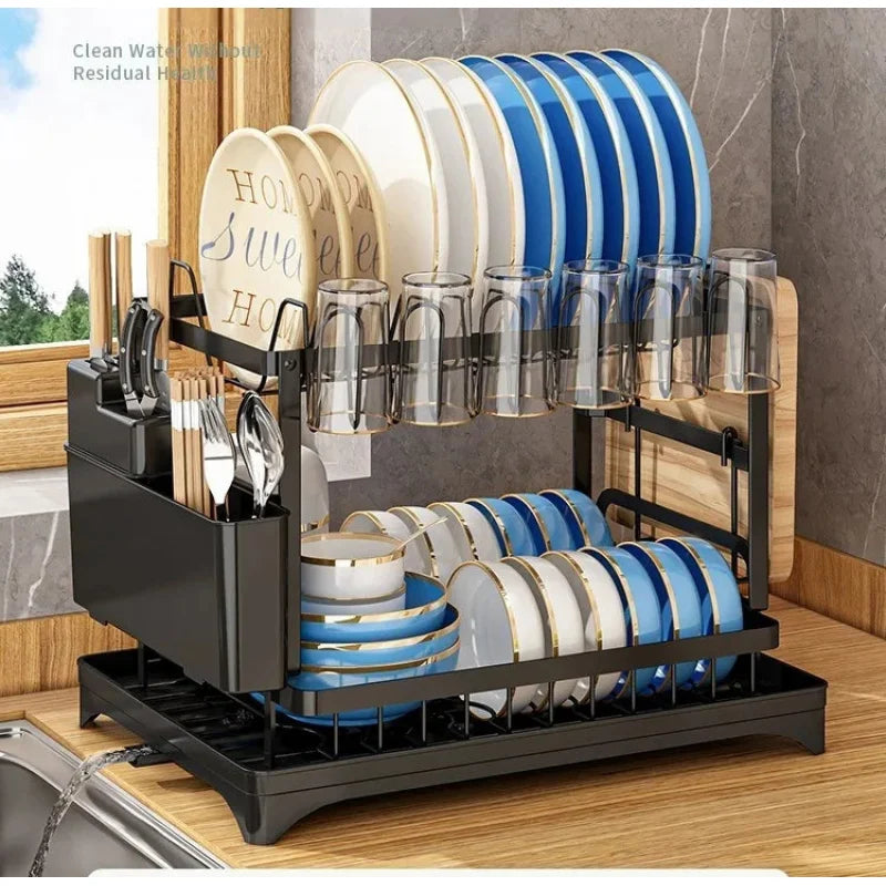 Stainless Steel Dish Rack Fast-Drying & Stain-Free Heavy-Duty