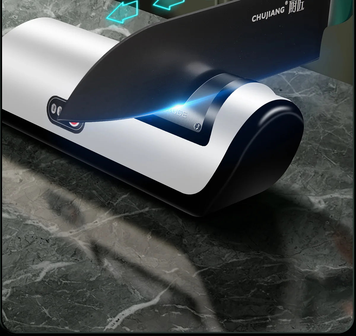 Usb Electric Knife Sharpener Automatic Adjustable Rechargable