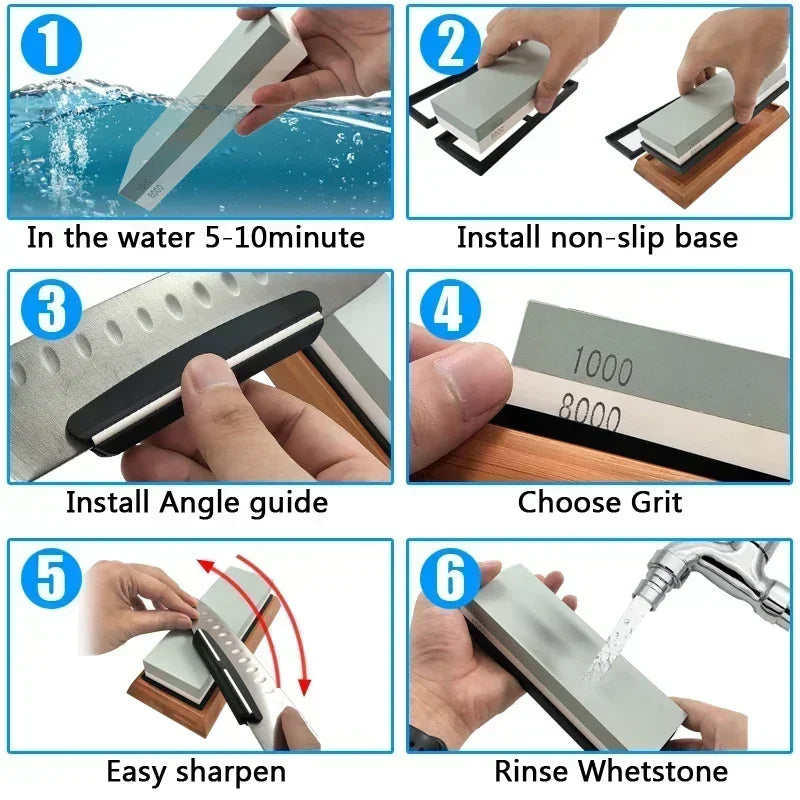 In Professional Sharpening Stones Knife Sharpener Double-Side