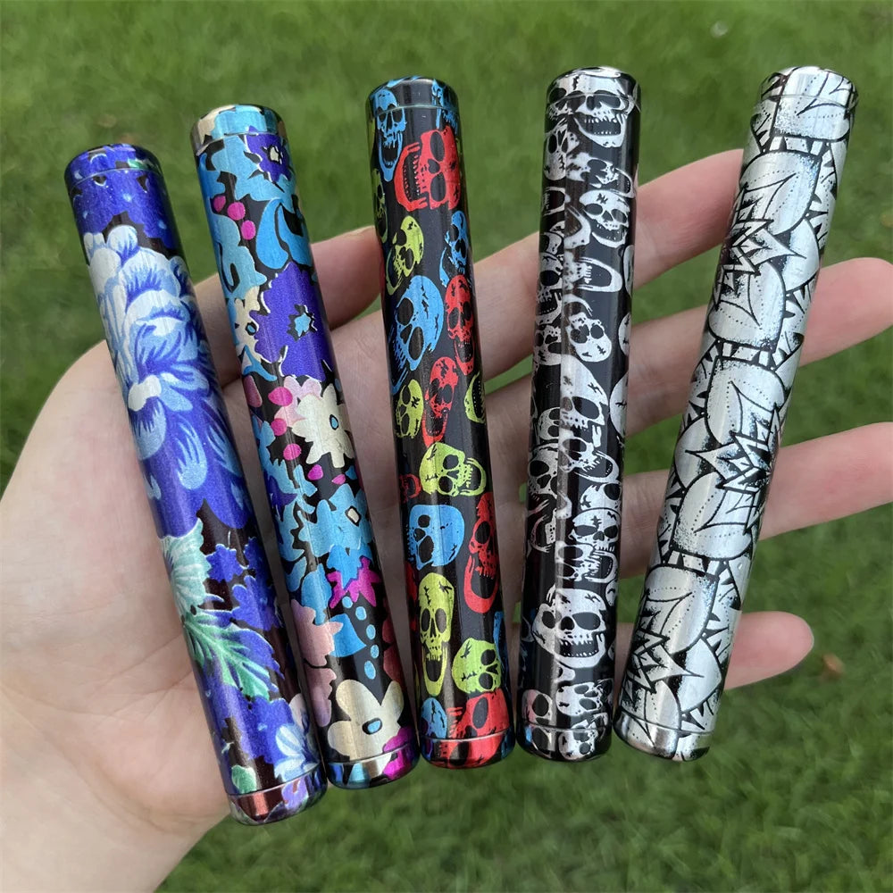 Printing Colors Proof Waterproof Cigarette Holder Aluminum Cigar