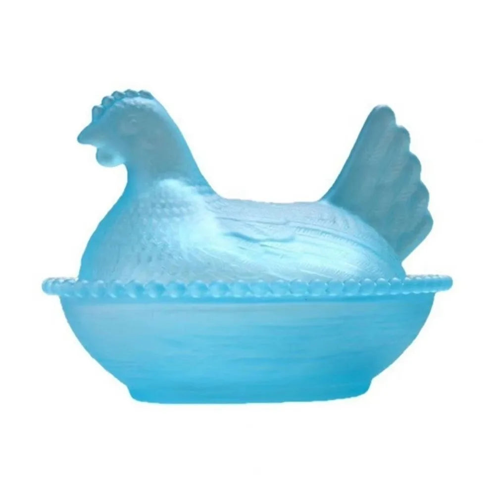Chicken Shaped Dish Hen On Nest Acrylic Dish