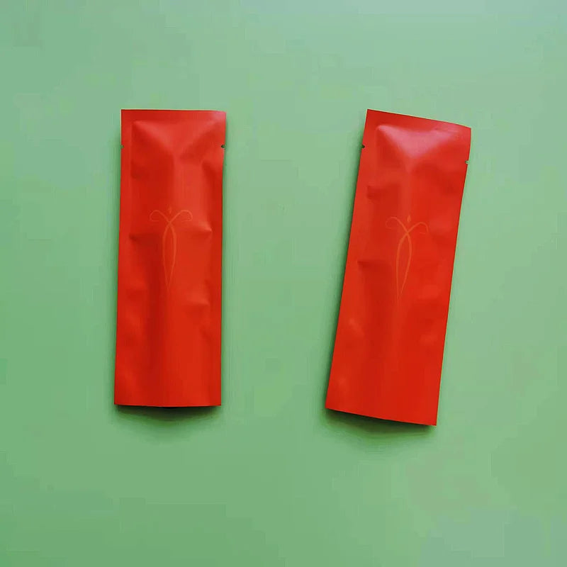 100pc Small Heat Sealable Foil Bags Colors Mylar