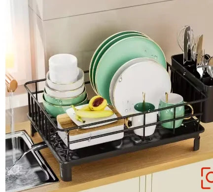 Rustproof Dish Drying Rack Countertop Dish Rack Dish