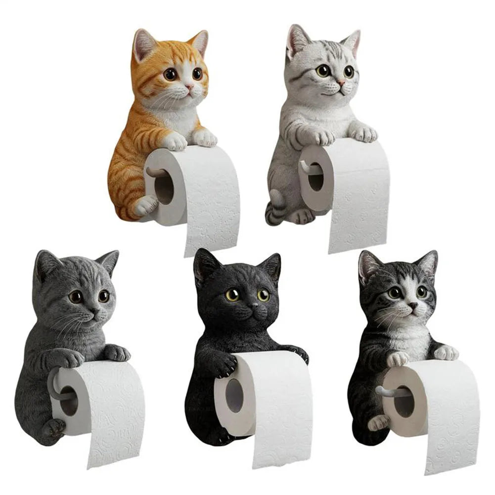 Cat Toilet Paper Holder Cat Toilet Roll Holder