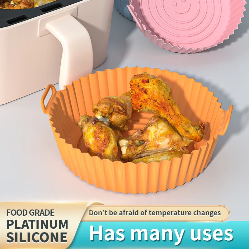 1pcs Air Fryer Silicone Basket Silicone Mold Airfryer