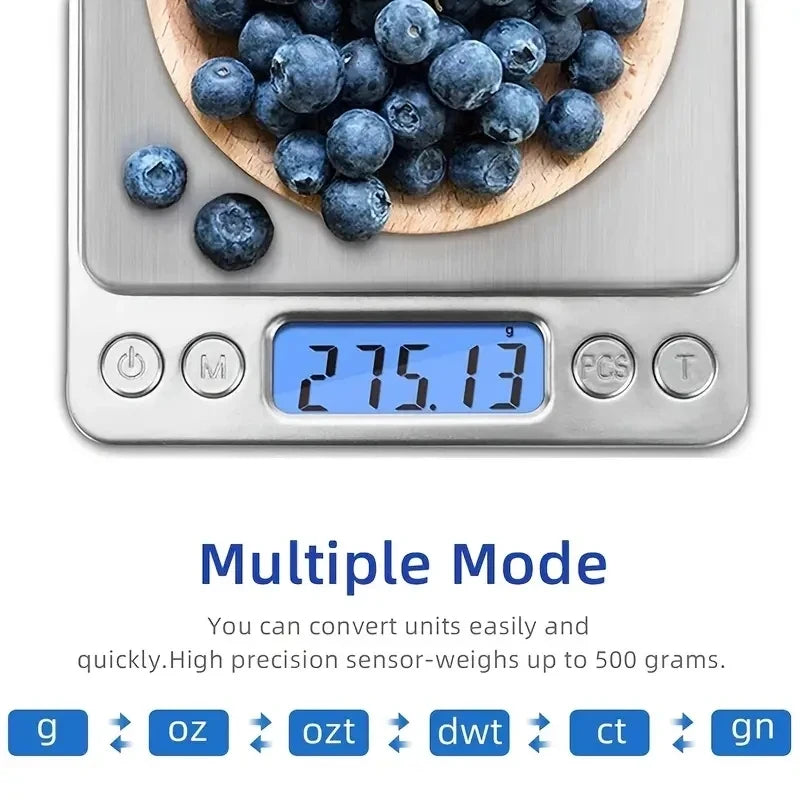 Digital Scale Stainless Steel Food Scale Lcd Display