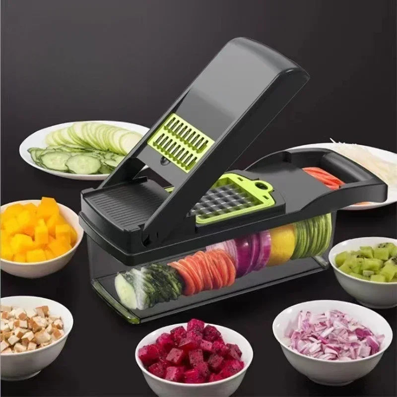 Versatile Vegetable Slicer Cutter Shredder Potato Carrot Scraper