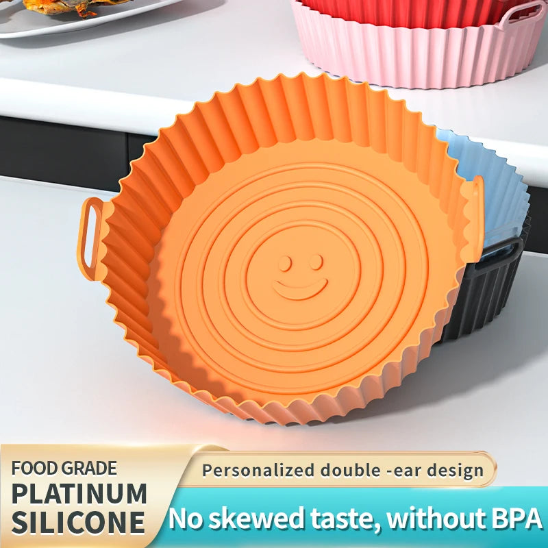 1pcs Air Fryer Silicone Basket Silicone Mold Airfryer