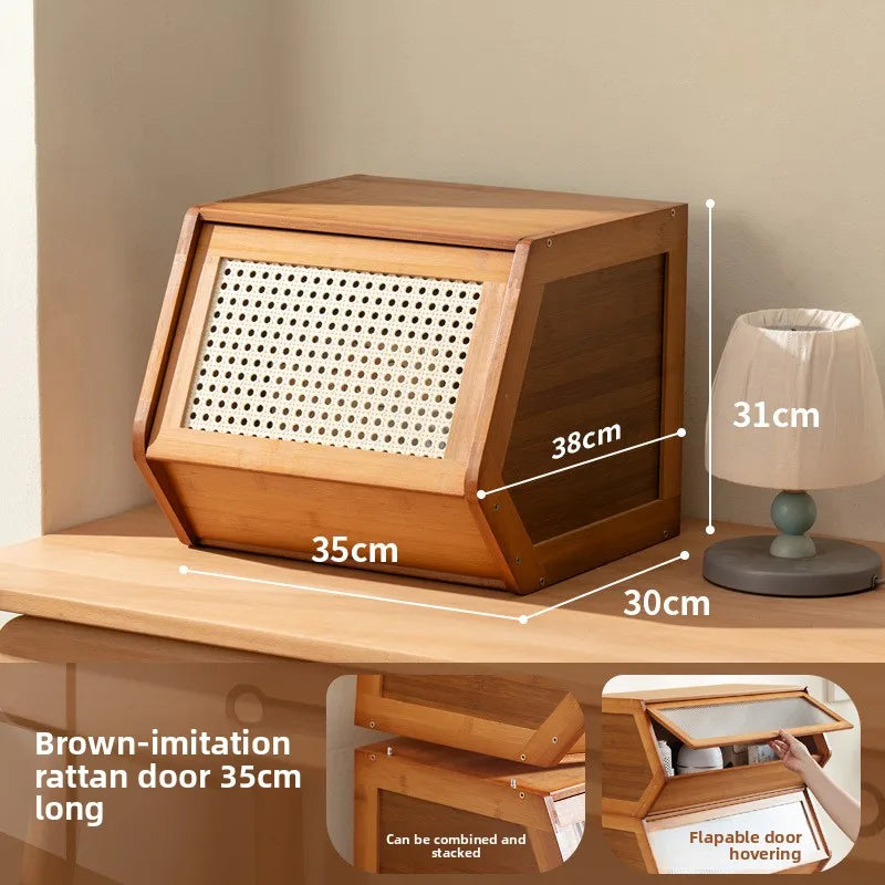 Bucket Cabinet Storage Cabinet Bedroom Living Room Bookshelf
