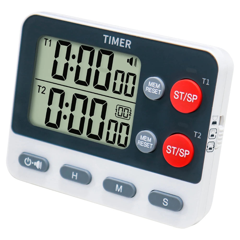 Dual Digital Timer Count Up/Down Timer Memory Function