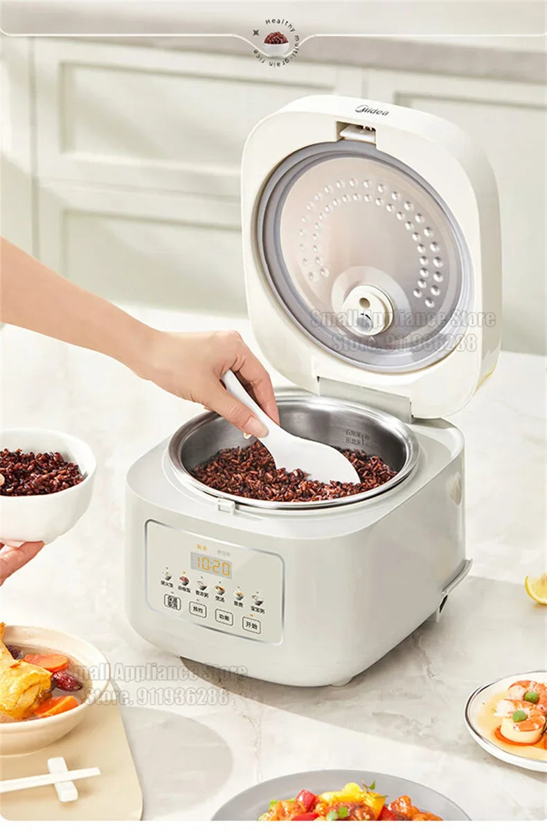 Midea Healthy Rice Cooker 3l No Coating Stainless