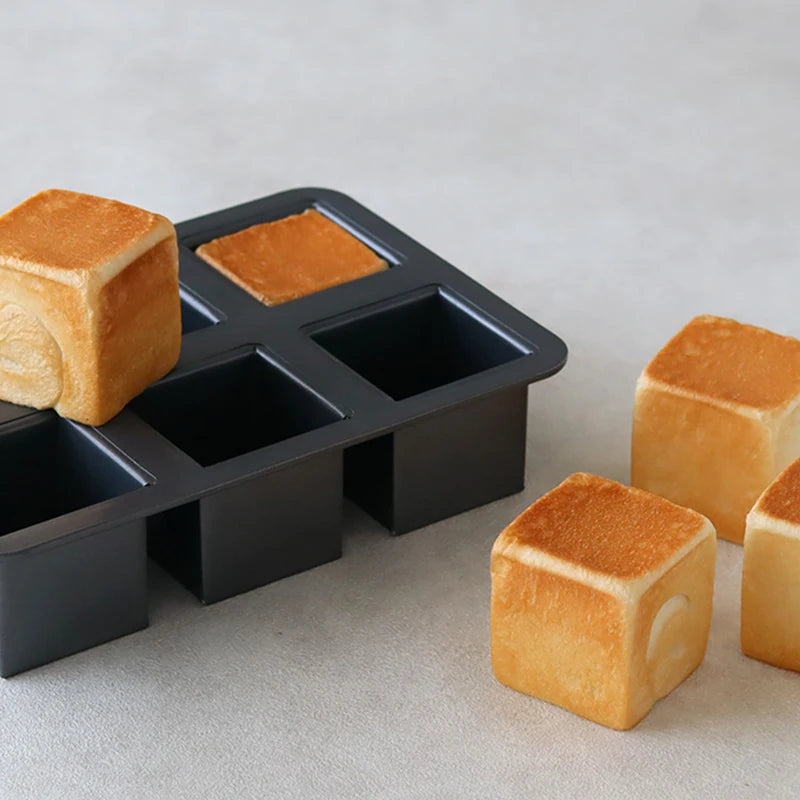 Cavity Mini Square Toast Bread Baking Pan Loaf