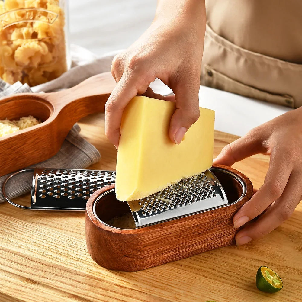 1set Stainless Steel Cheese Grater Slicer Lemon Zester