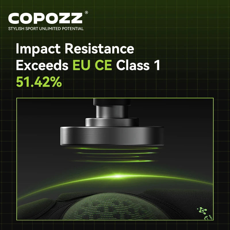 Copozz Ski Knee Hip Pads Women Men Esa