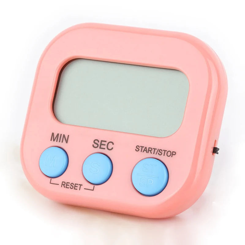 Digital Timer 99 Minutes Cooking Countdown Magnetic Timing
