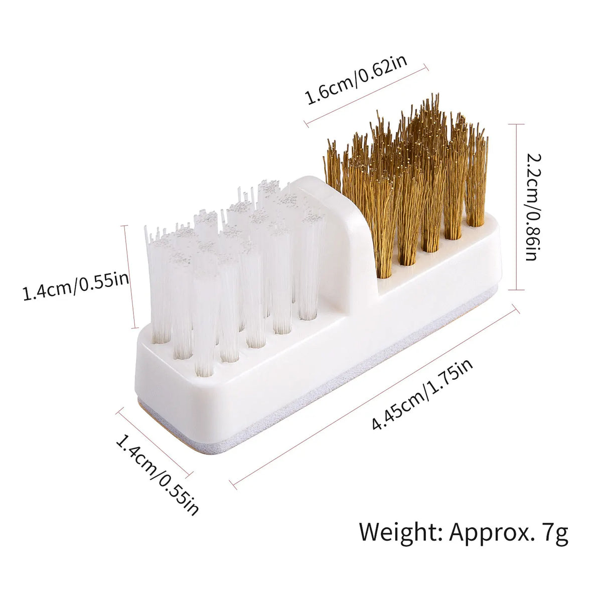 Electric Nail Drill Bits Cleaning Brush Dustproof Box