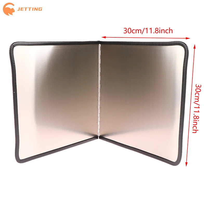 1set Stainless Steel Oil Splatter Guard Grease Splatter