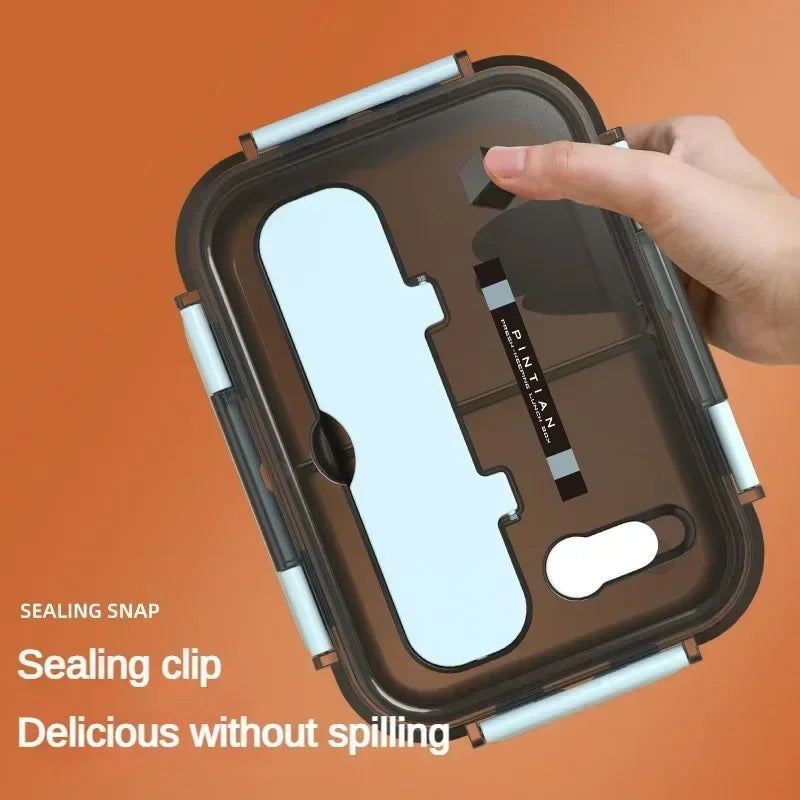 Compartment 1500ml Lunch Box Kids Students Office Bento