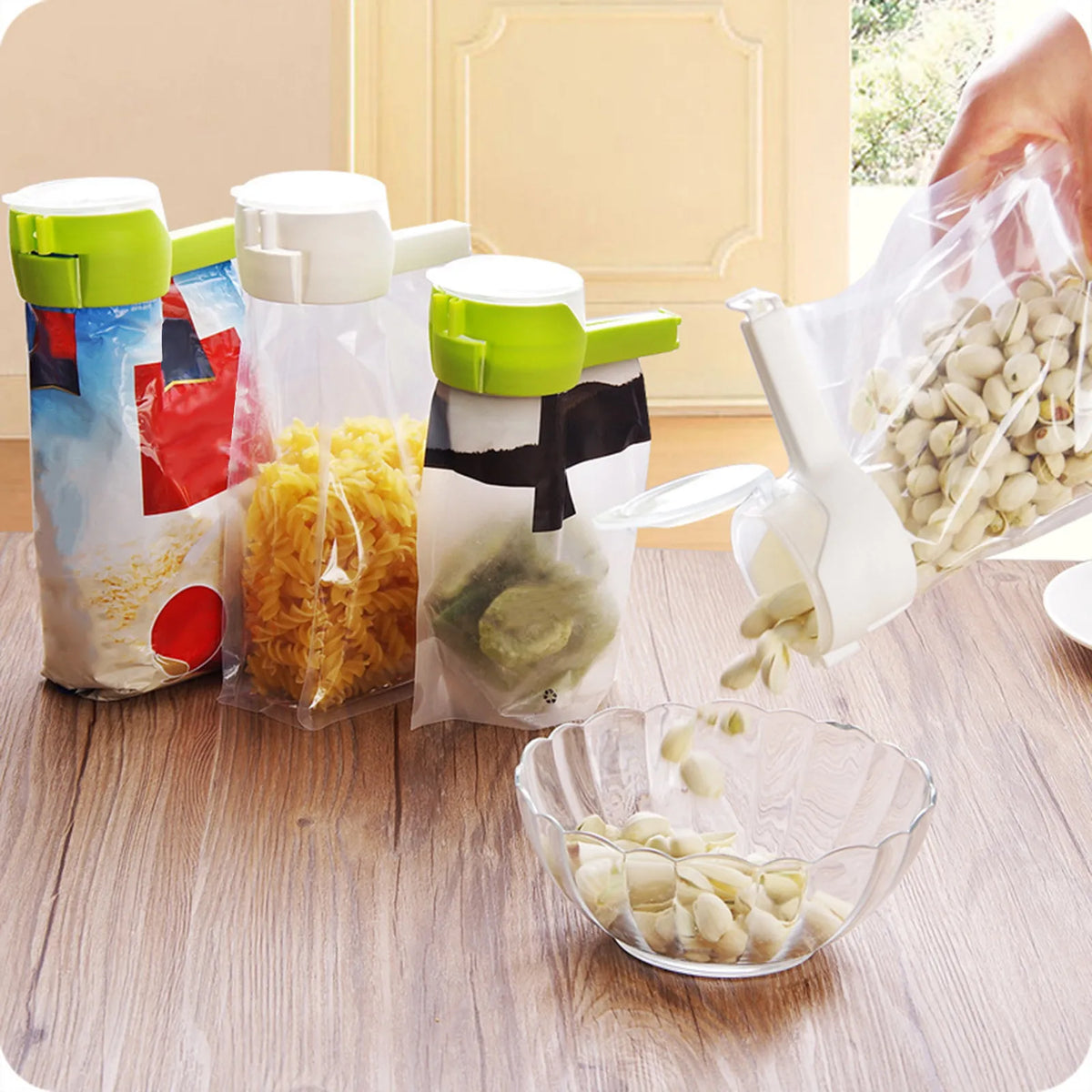 Bag Clips Food Storage Sealing Clips Pour Spouts