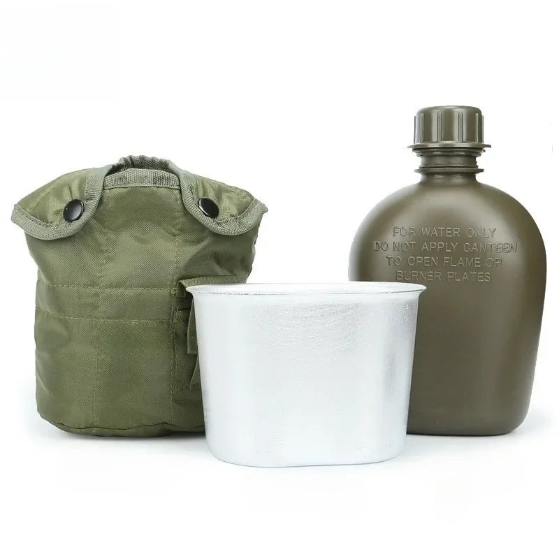 Outdoor Camouflage Water Kettle Military Training Outdoor Camping