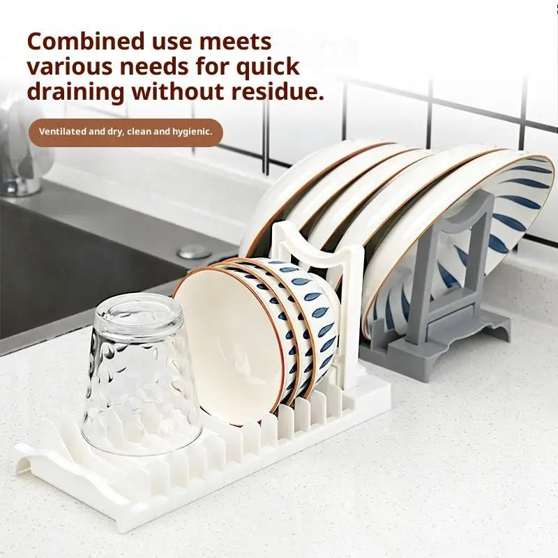 Dishware Storage Rack Sink Disposal Shelf Use Tabletop