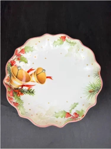Selling German Bao Tableware Christmas European Dinner Plate