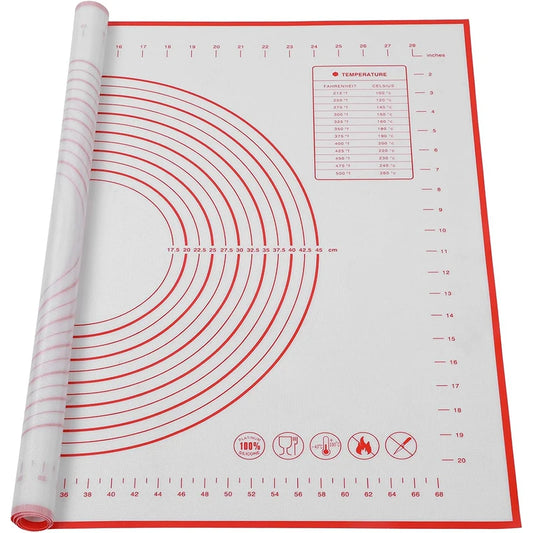Silicone Baking Mat Non-Slip Pastry Mat Rolling Dough