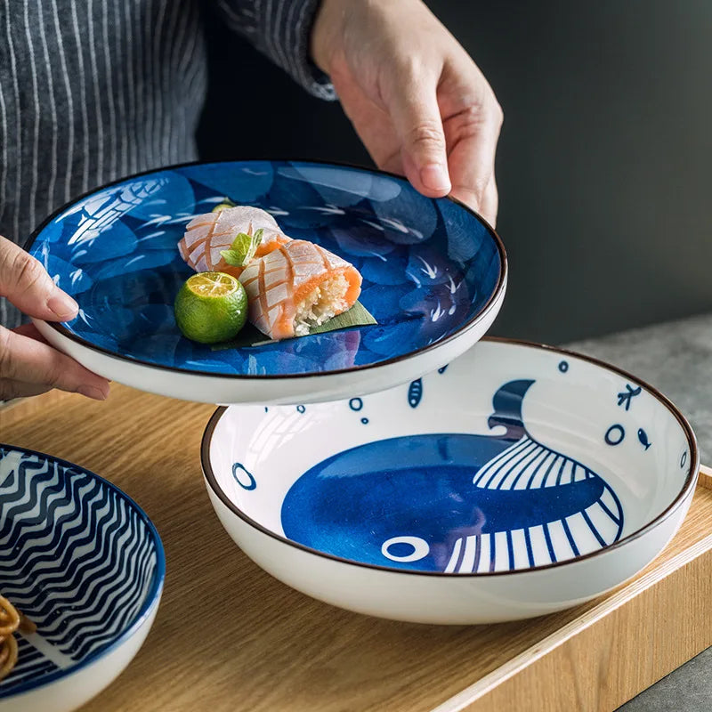 Japanese Ceramic Dish Deep Dish Restaurant Hotel Creative