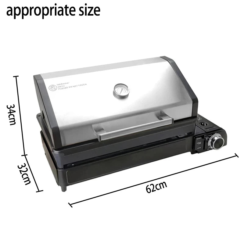 Camping Multi Gas Grill Bbq Stove Grill Folding