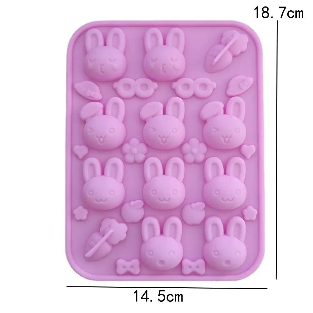 3d Easter Surprise Egg Chocolate Mold Silicone Rabbit