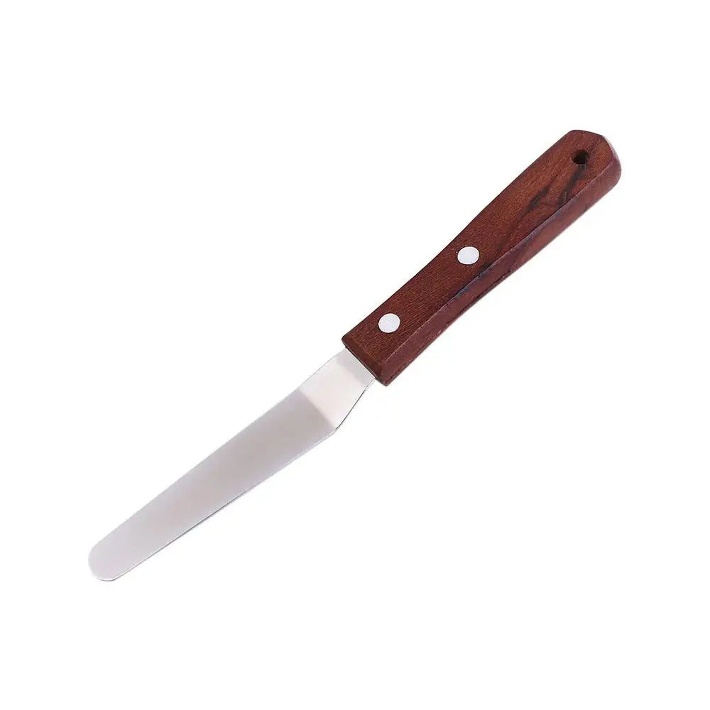 Stainless Steel Butter Scraper Inch Comfortable Grip Cake