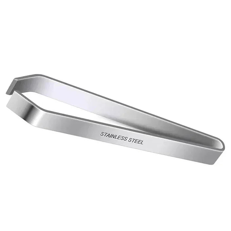 1pcs 430 Stainless Steel Fish Bone Tweezers Pincer