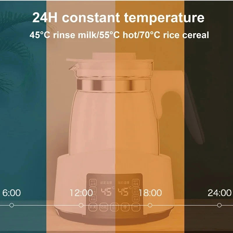 3l Electric Kettle Baby Thermostat Milk Warmer 24h