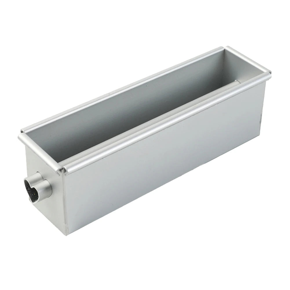 Aluminium Alloy Square Bread Loaf Pan Center Tube