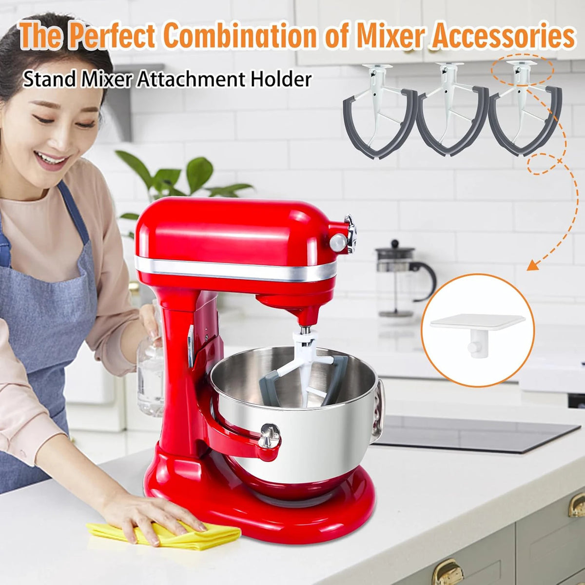 Stand Mixer Attachment Holders Food Mixer Hooks Organizer